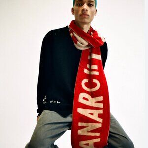 HADES 'Anarchy in the UK' wool scarf